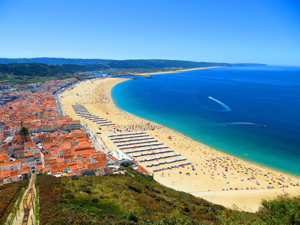 Light Wave Nazare Center 50M Beach Buitenkant foto